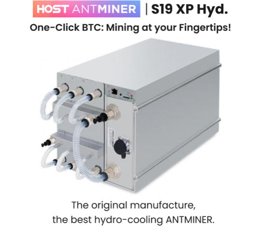 Bitcoin Miner S19 XP Hyd.BTC/BCH/BSV  SHA256  Hydro-cooling Miner 257T 5345.6W 20.8J/T